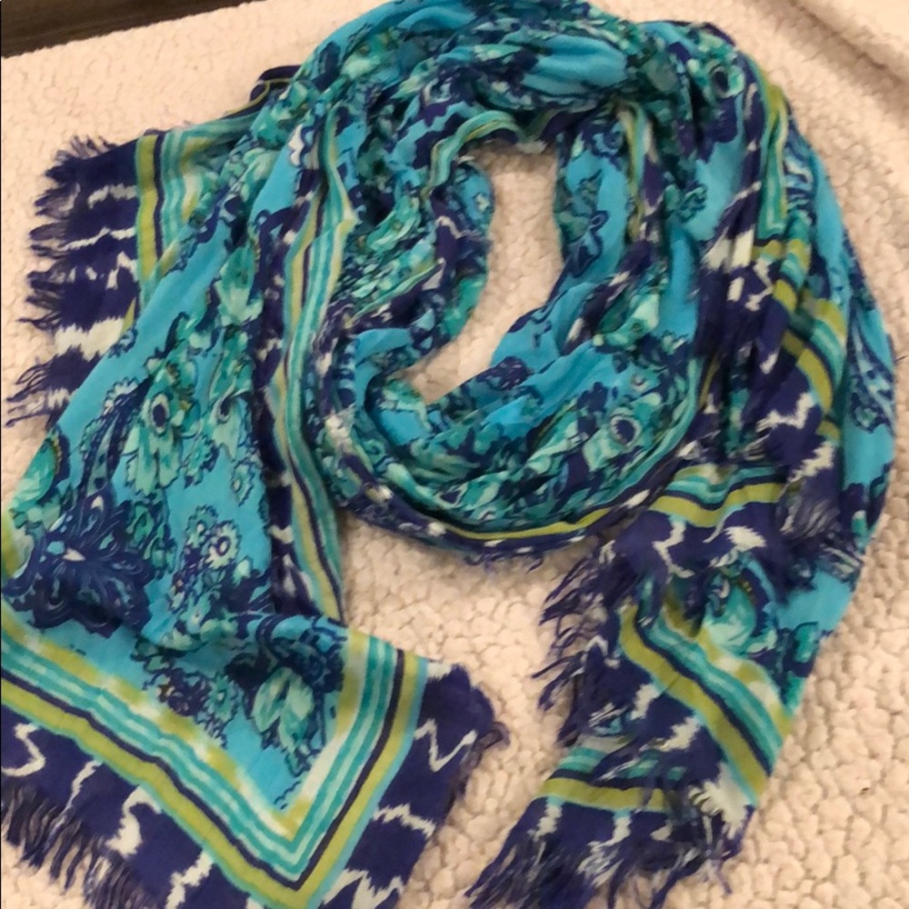 Floral scarf